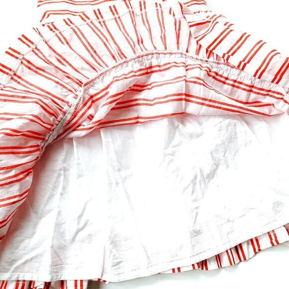 Janie & Jack 6 Girls Striped Cotton Summer Lined Dress - Picture 5 of 6